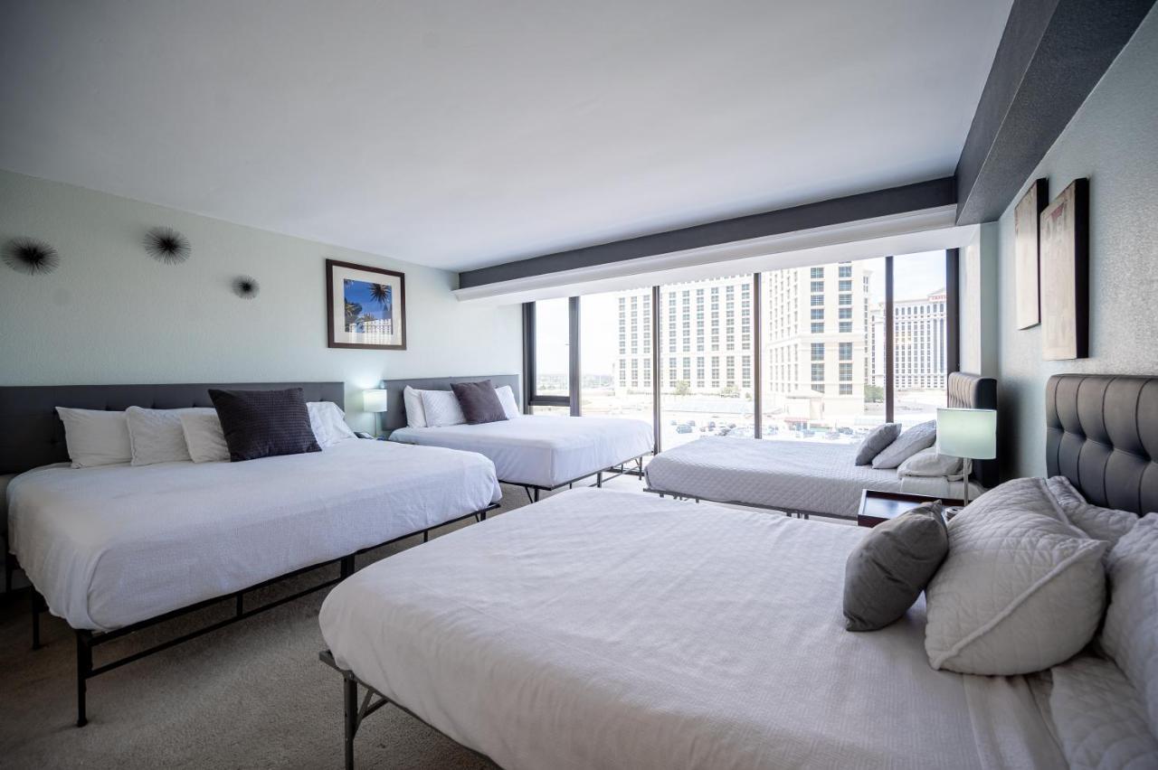Iconic Vegas Views - 6 Comfy Beds, No Resort Fees, Center Strip! Las Vegas Exterior photo